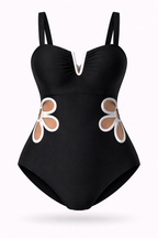Maiô Elegance Black Bloom