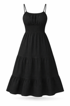 Vestido Midi Listrado Helena
