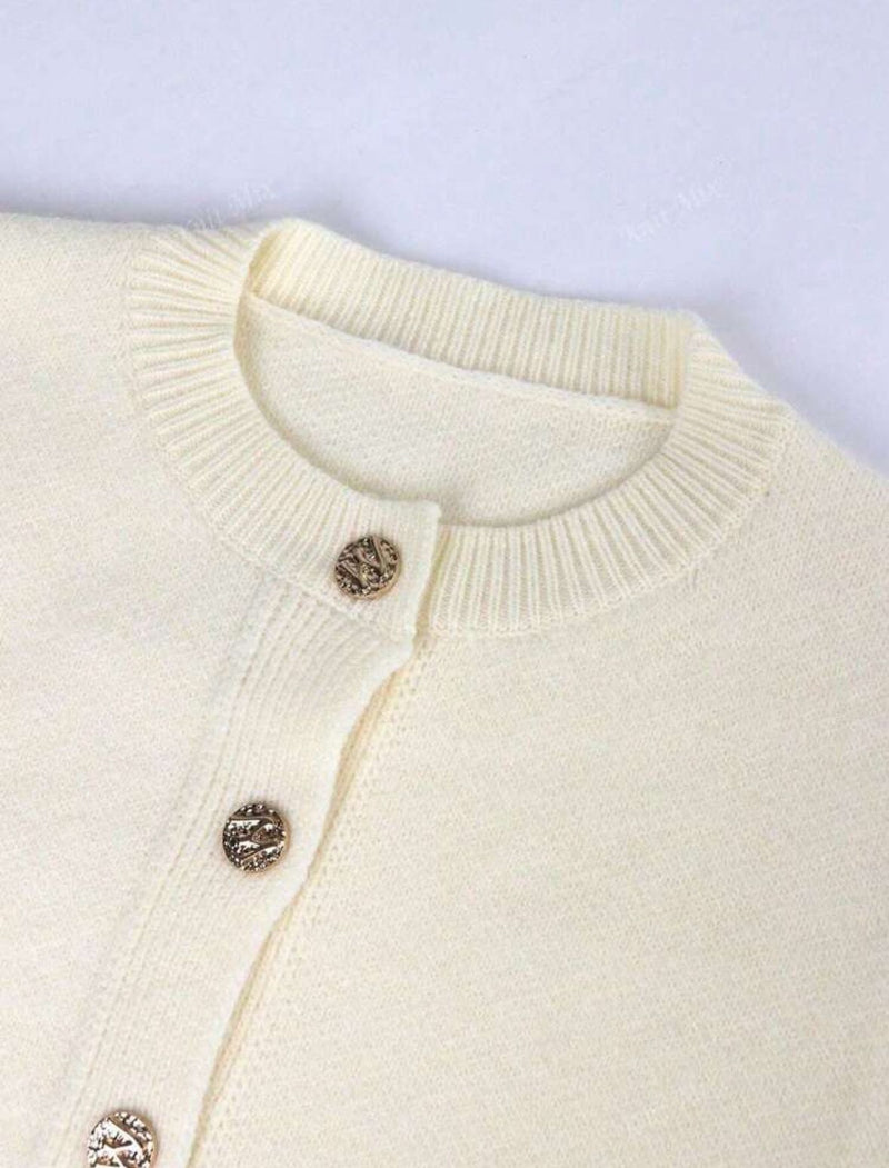 Cardigan Oversized Isadora de Tricô Estilo Francês