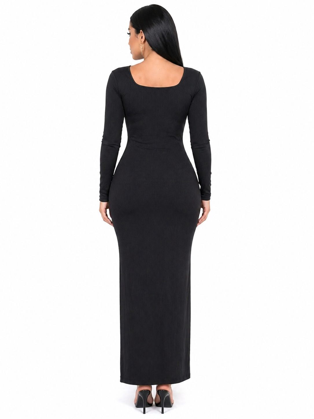 Vestido Longo Clássico com Toque Moderno Stephanie